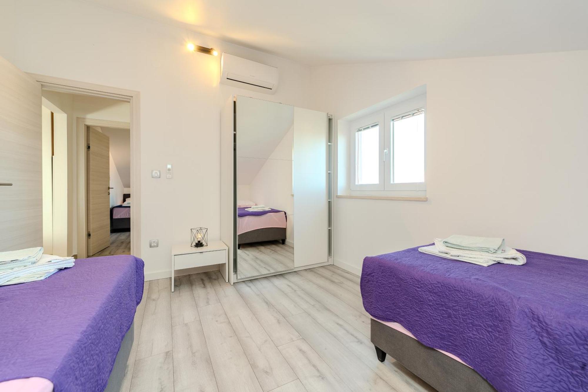 Dali II Apartman Novalja Kültér fotó