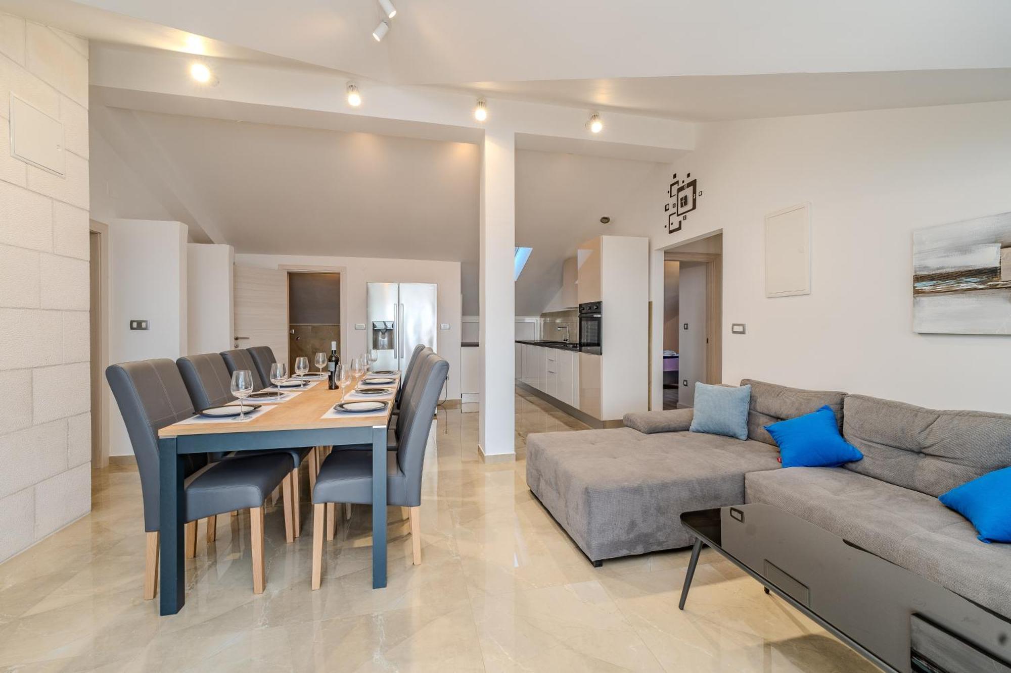 Dali II Apartman Novalja Kültér fotó