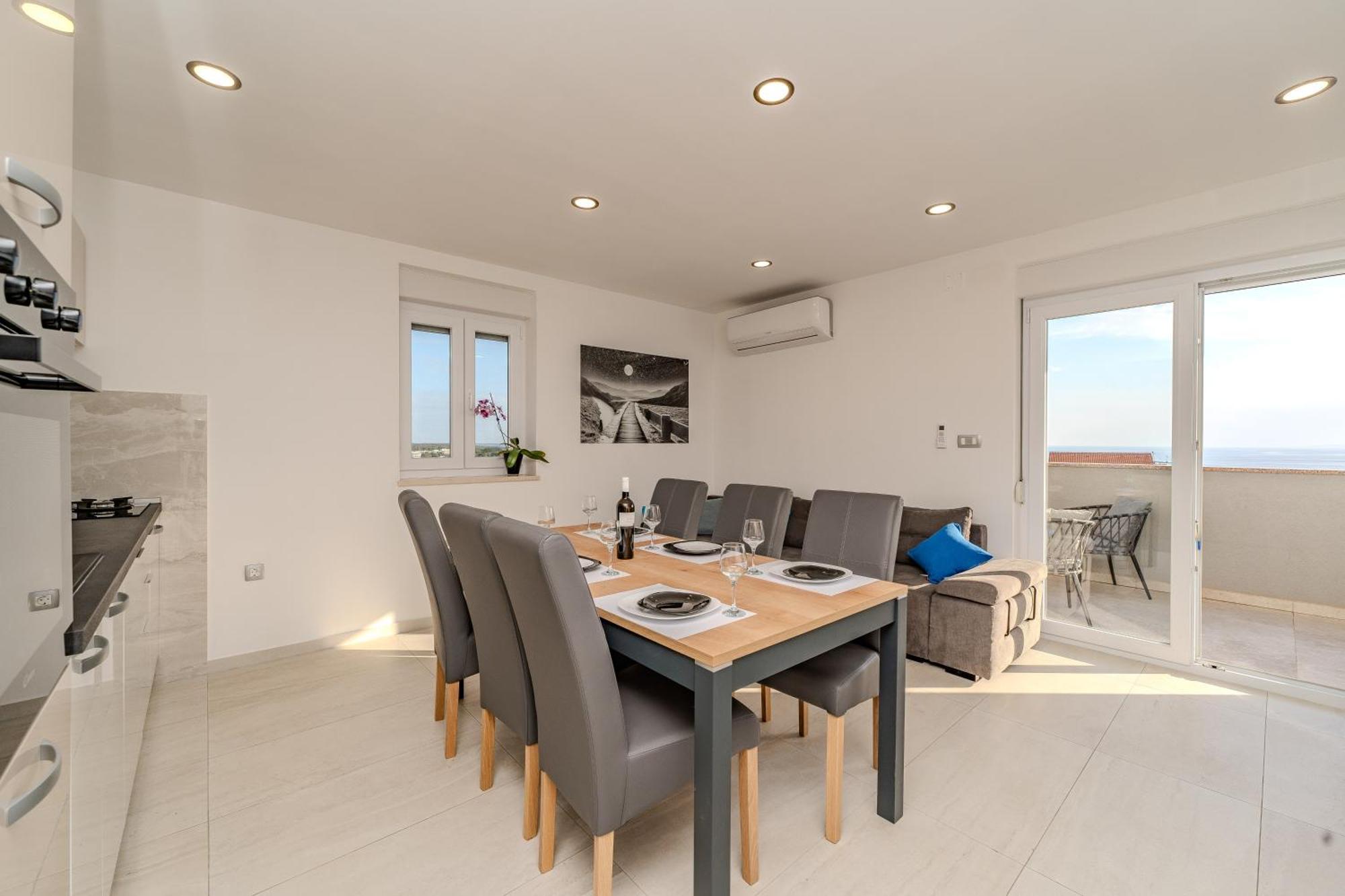 Dali II Apartman Novalja Kültér fotó