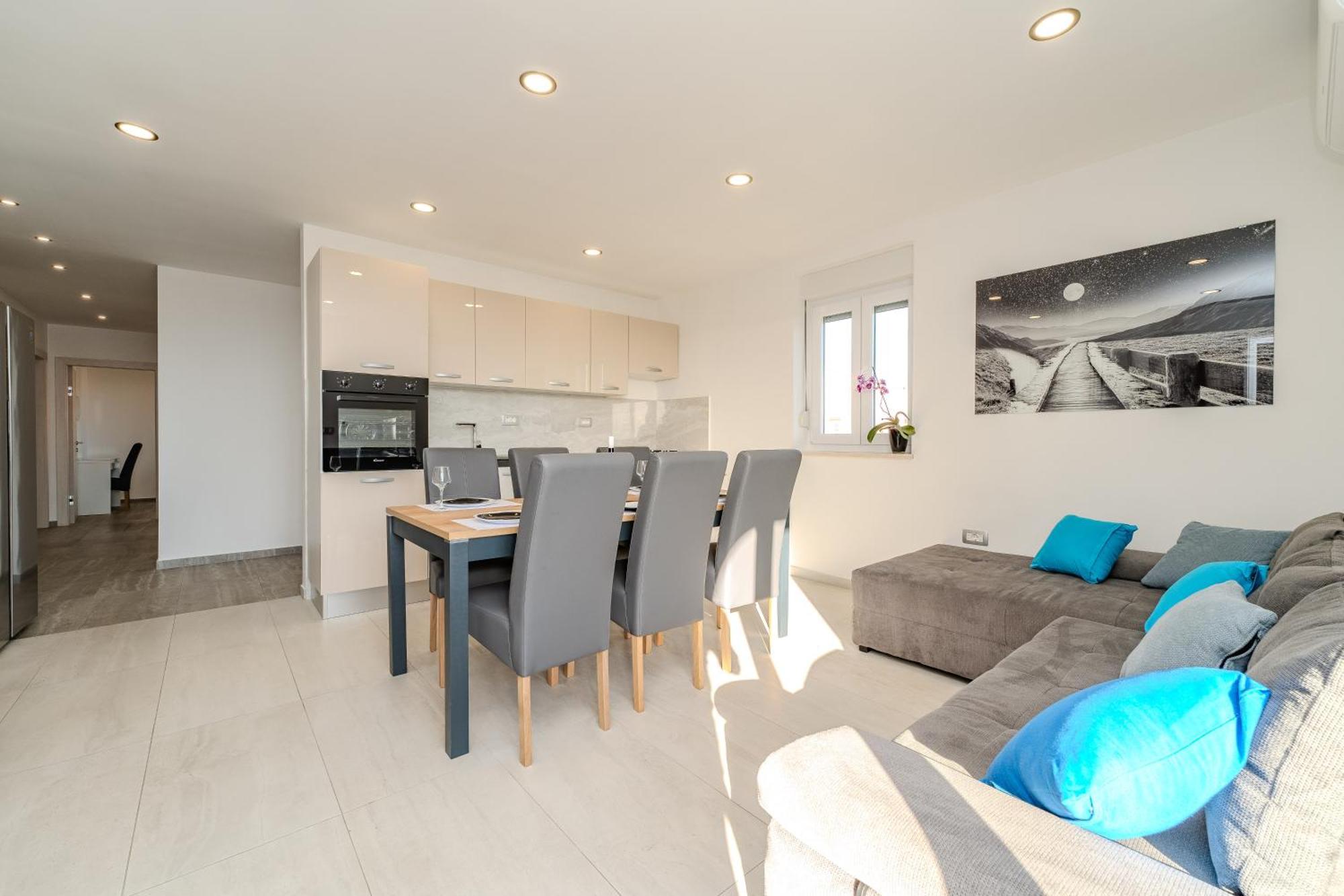 Dali II Apartman Novalja Kültér fotó
