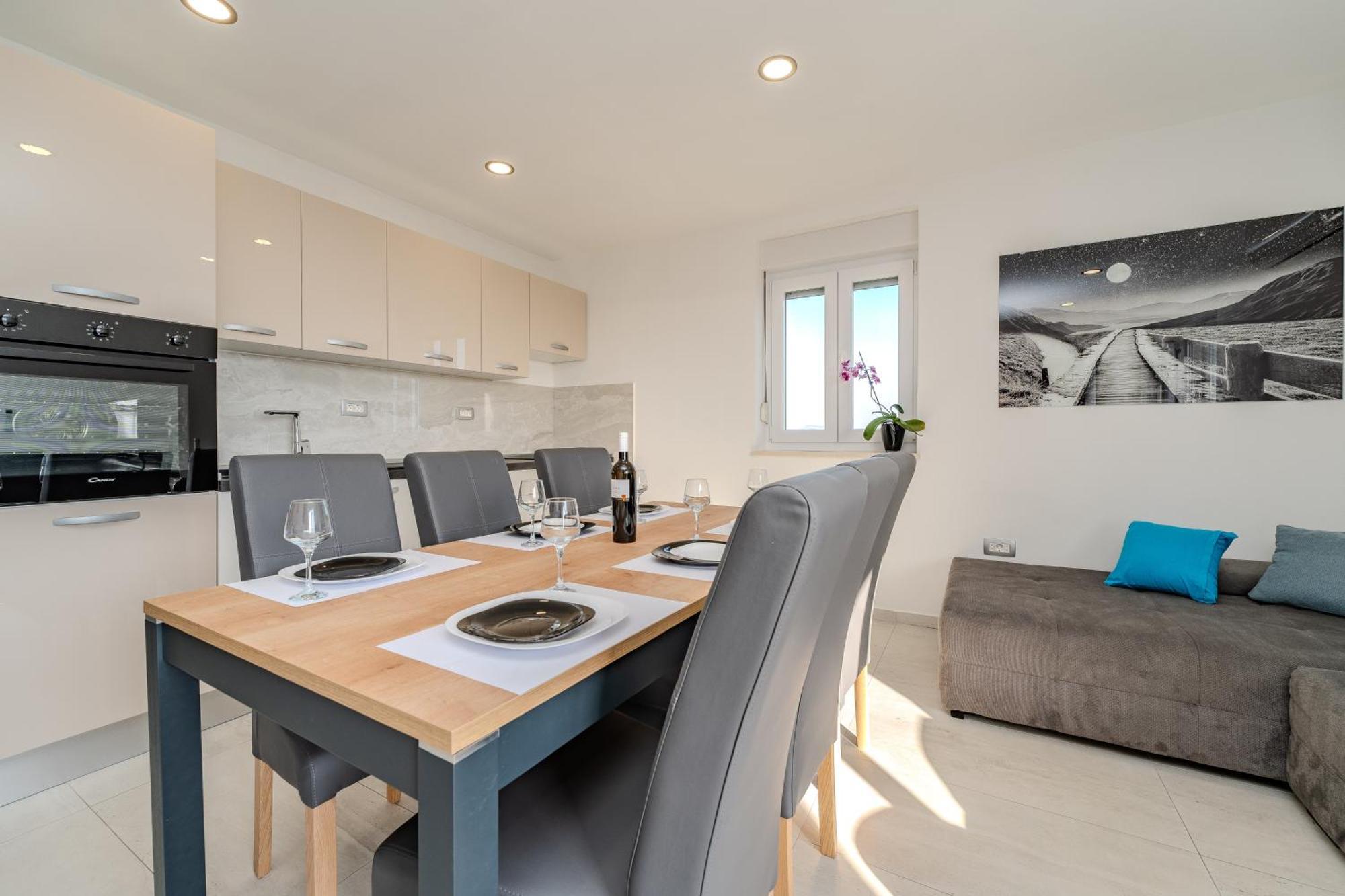 Dali II Apartman Novalja Kültér fotó